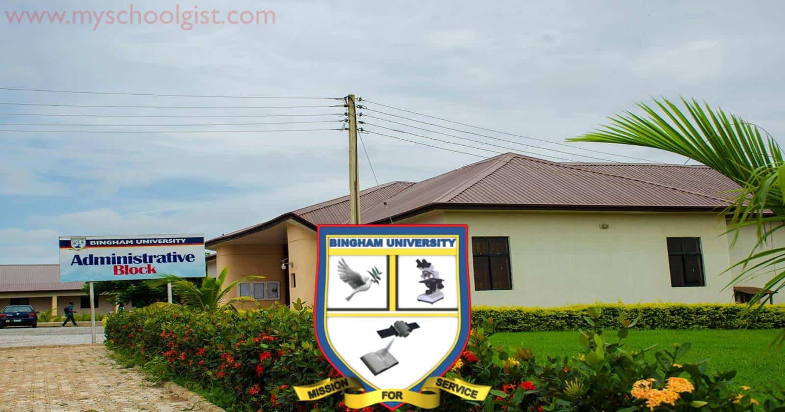 Bingham University Part-Time Degree Admission Form 2024/2025 1 Bingham (ECWA) University Part-Time Degree Admission Form