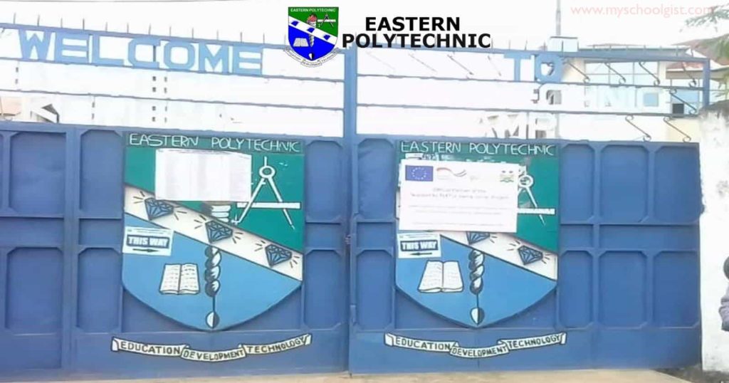 Check Out Eastern Polytechnic's 2024/2025 School Fees 17 Check Out Eastern Polytechnic’s 2024/2025 School Fees