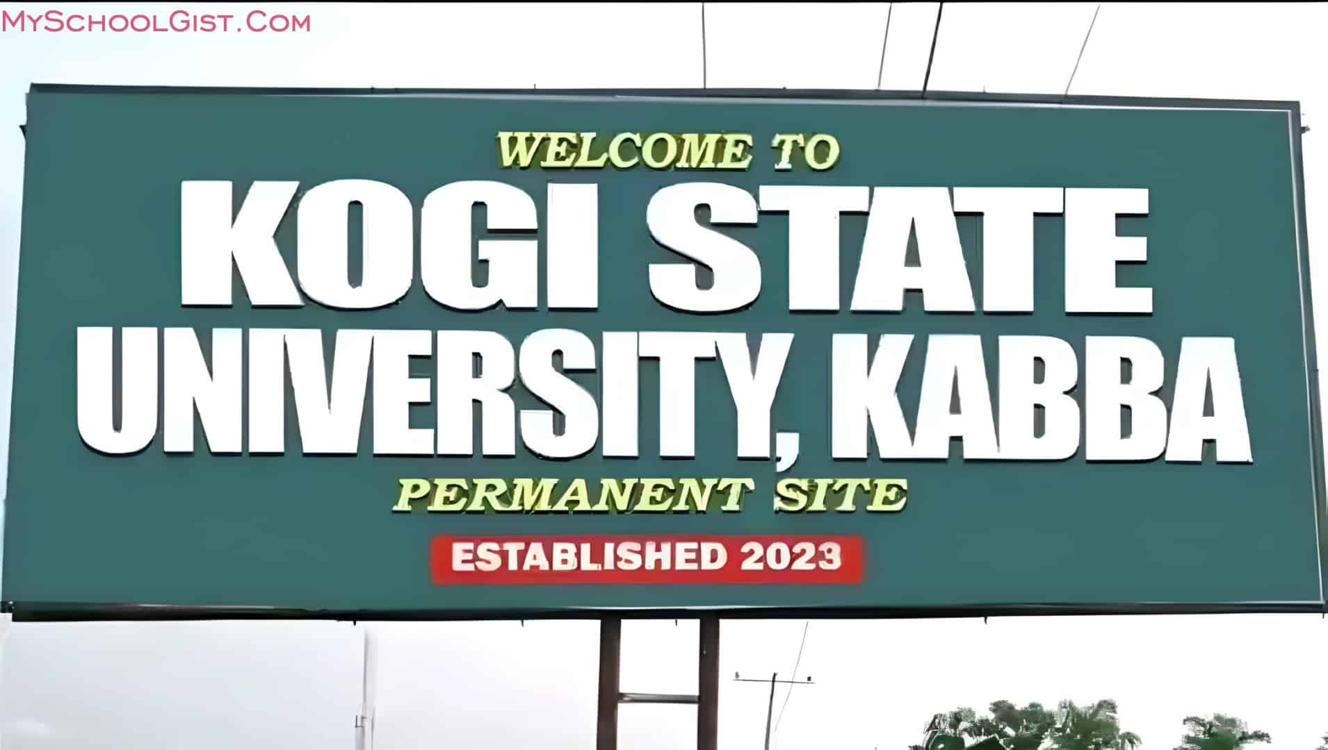 Kogi State University, Kabba (KSUK) School Fees Schedule 1 Kogi State University, Kabba (KSUK) School Fees Schedule