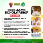 NDM Foundation 2025 JAMB Scholarship Programme 5 NDM Foundation 2025 JAMB Scholarship Programme
