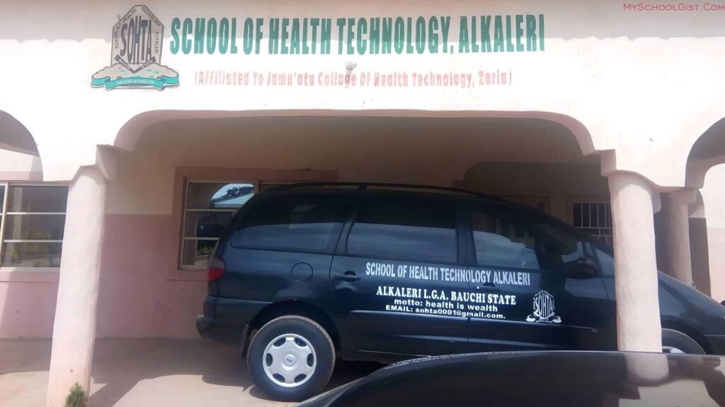 School of Health Technology, Alkaleri (SOHTA) New Students Registration Procedure 22 School of Health Technology, Alkaleri (SOHTA) New Students Registration Procedure