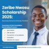 Zeribe Nwosu Scholarship 2025 for Secondary School Students