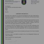 UNILORIN VC COMMENDS JAMB REGISTRAR OVER TRANSPARENCY