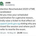 Jambite Missed Exam