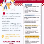 Japanese Government (MEXT) Scholarship 2026