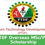 PTDF Scholarship 2025/2026 for Postgraduate Study Overseas