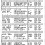 NECO SSCE 2025 EXAMINATION TIMETABLE