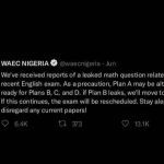 Waec releases a warning notice regarding to Today’s Examination paper.