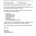 Commencement of Mobilization Process for HND F23 STUDENTS-FEDPOFFA Management