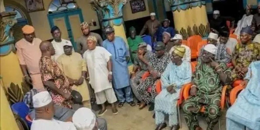 Royal Drama in Lagos: Monarch Benches Six Chiefs for Dancing at Labour Party Jamboree!